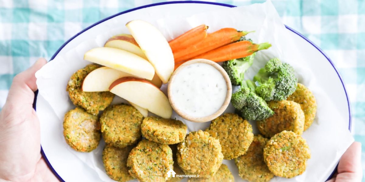 ناگت سبزیجات