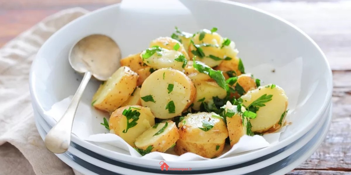پخت سیب زمینی لهستانی
