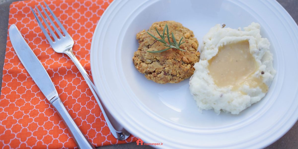 کتلت نخود بدون سیب زمینی