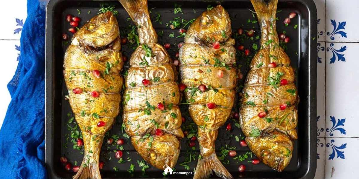 ماهی شکم پر جنوبی با تمر هندی