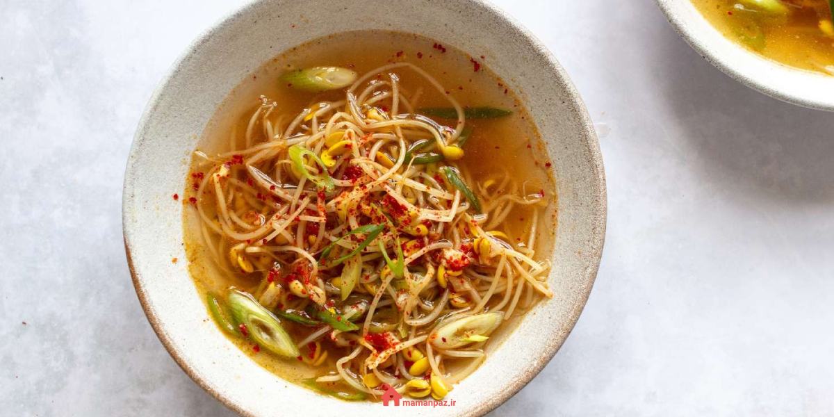 سوپ جوانه ماش