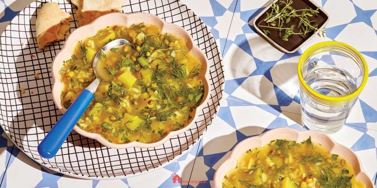 سوپ ماش و شلغم