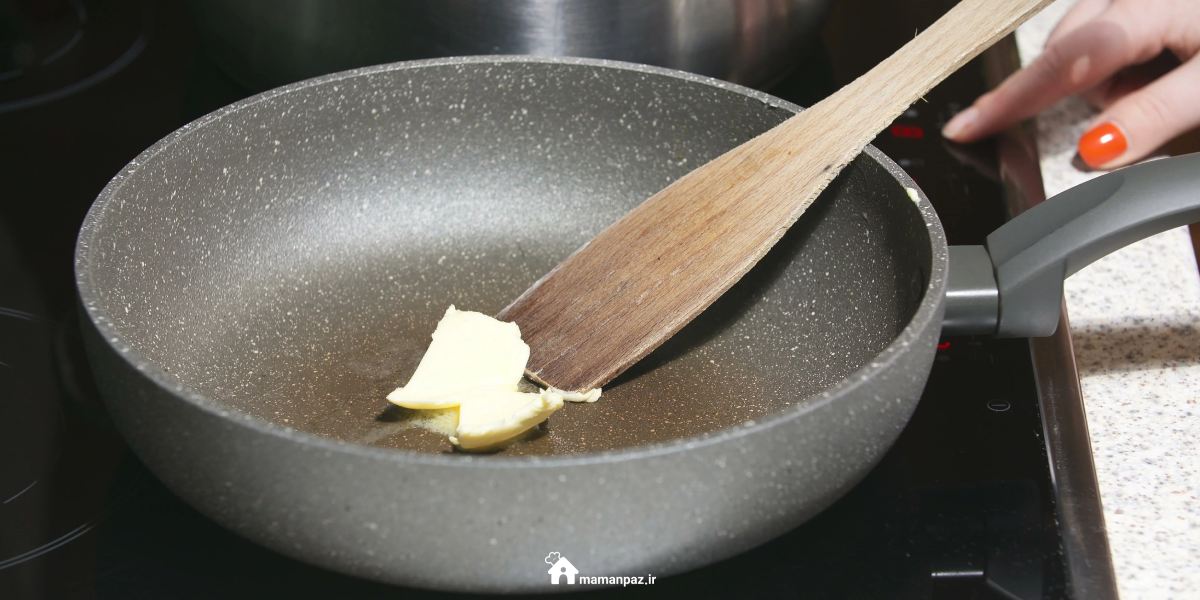 از کره استفاده کنید