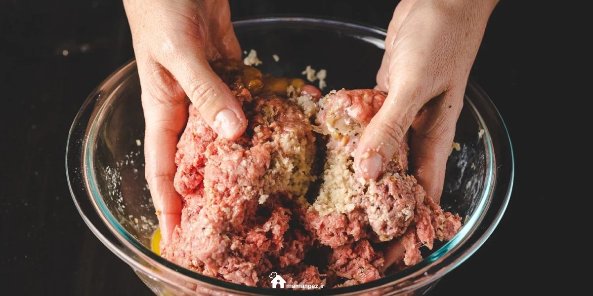 ورز دادن مایه کباب