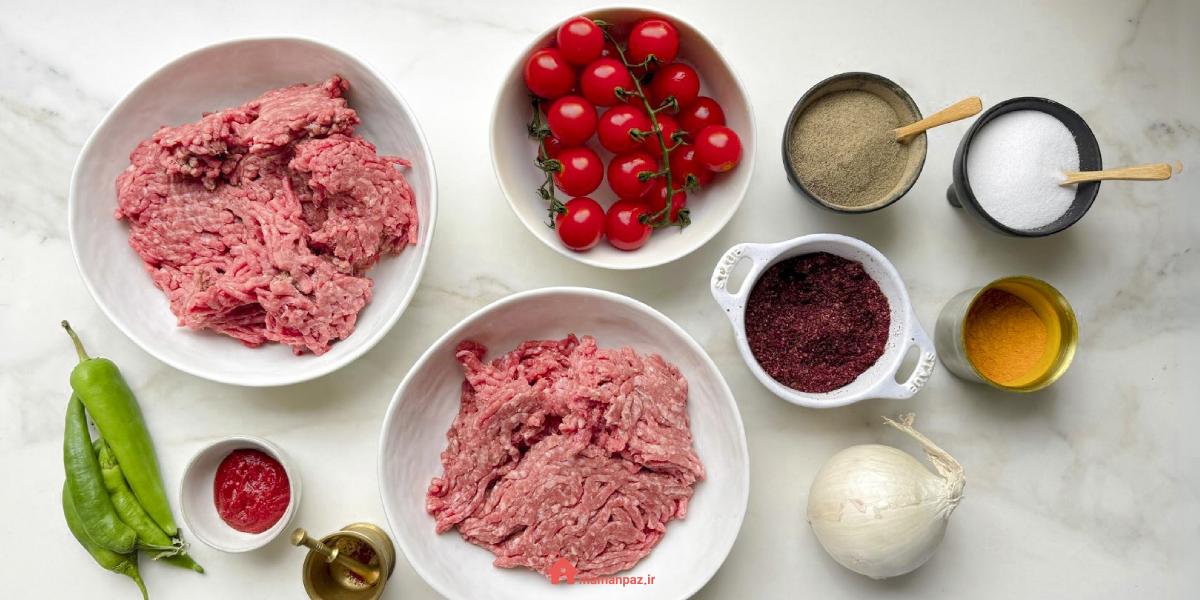 طبخ و جلوگیری از وا رفتن کباب تابهای