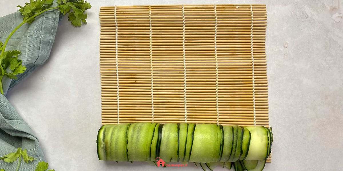 سوشی با خیار