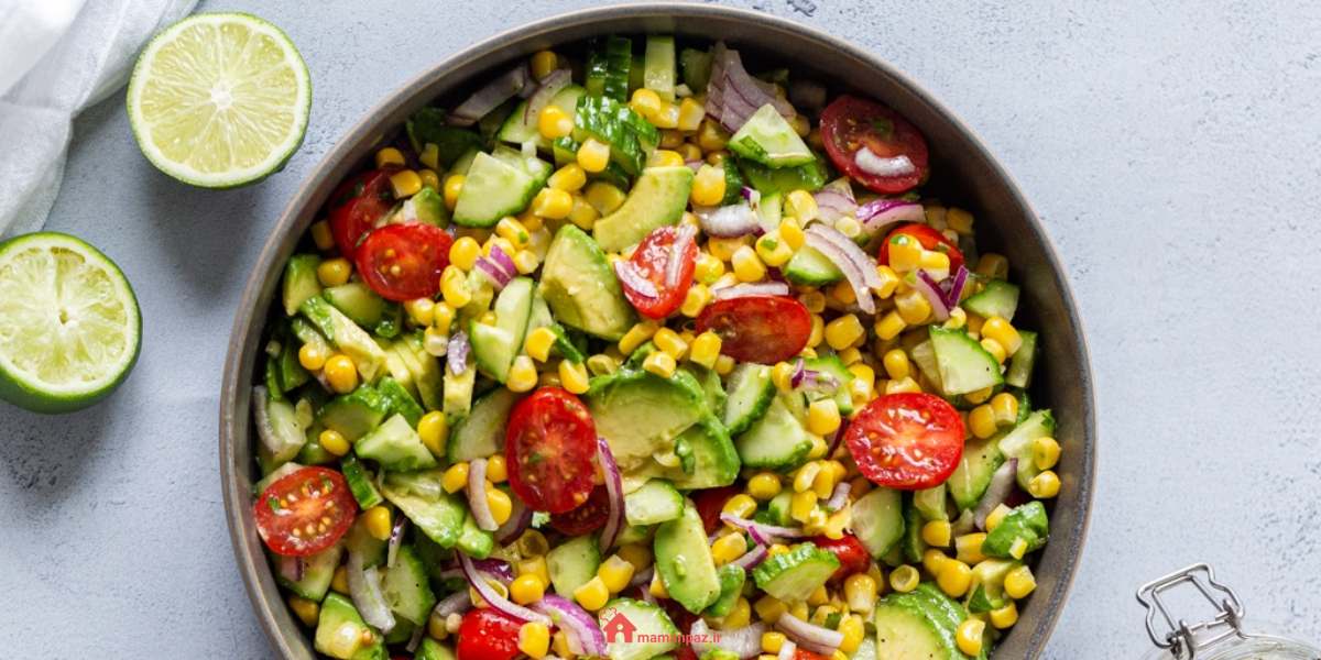سالاد آووکادو رژیمی