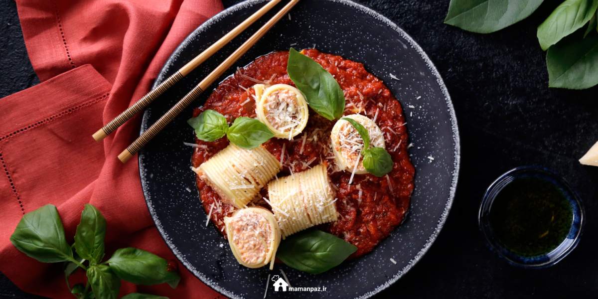 سوشی با ماکارونی