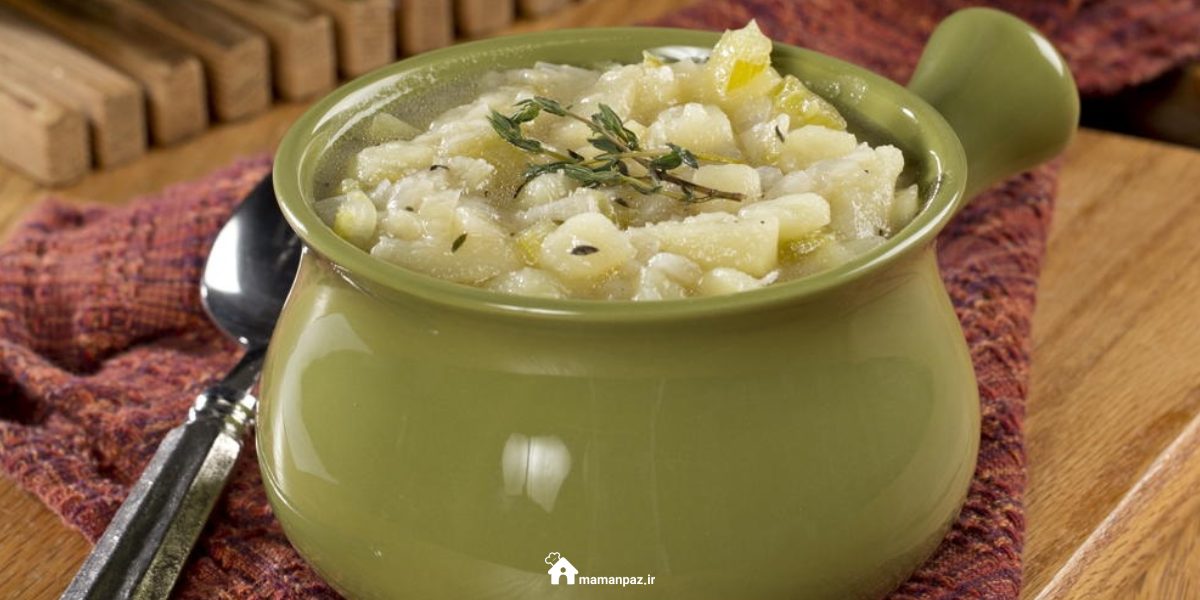 سوپ سیب زمینی ایرلندی
