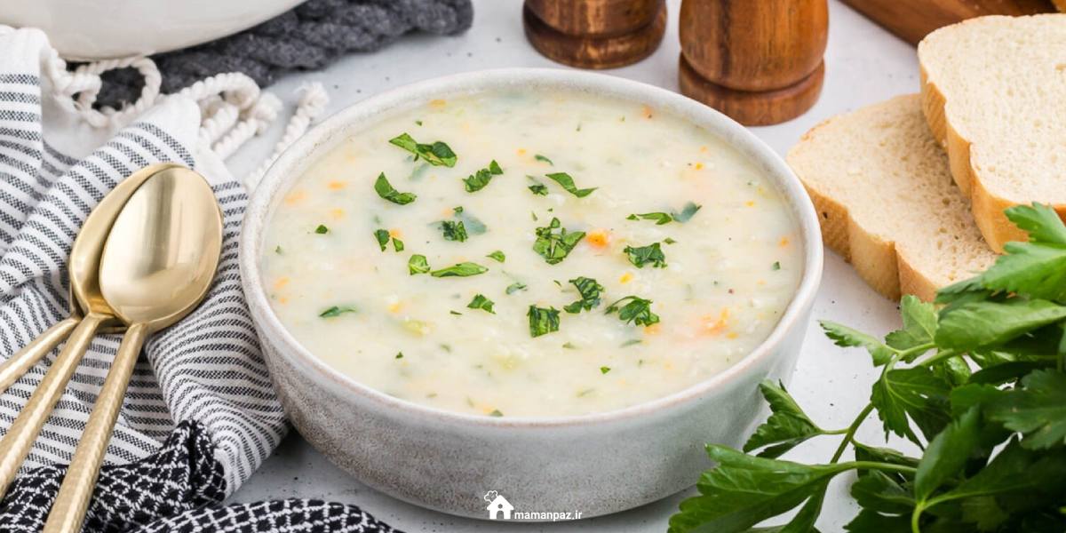 سوپ سیب زمینی و هویج