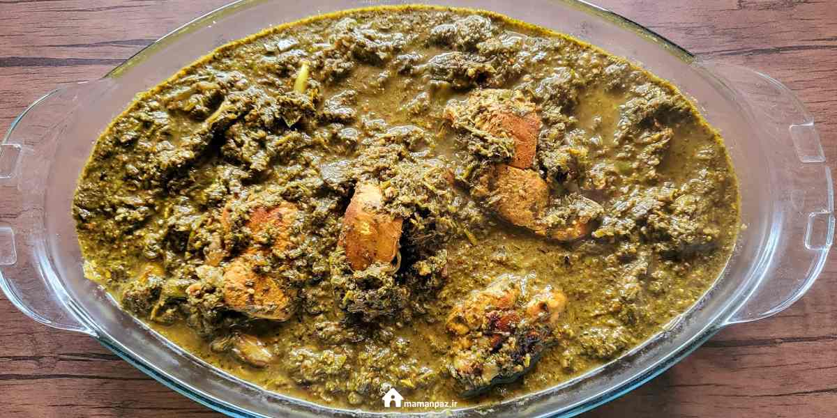 مرغ ترش: غذای گیلانی با مرغ