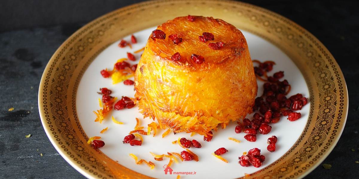 تهچین مرغ