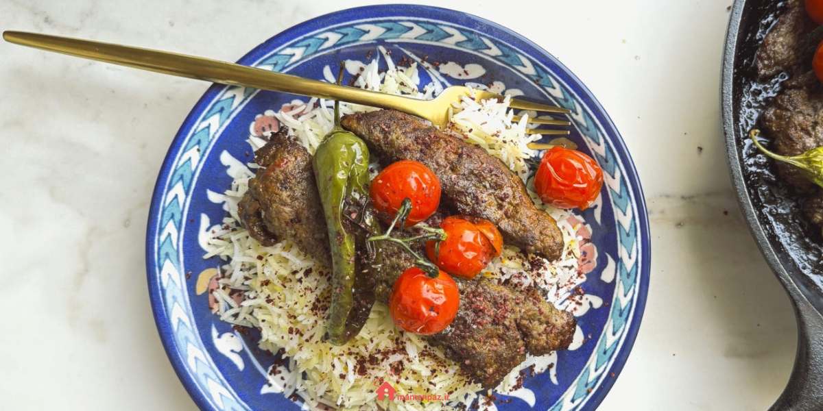 چلوکباب تابه‌ای