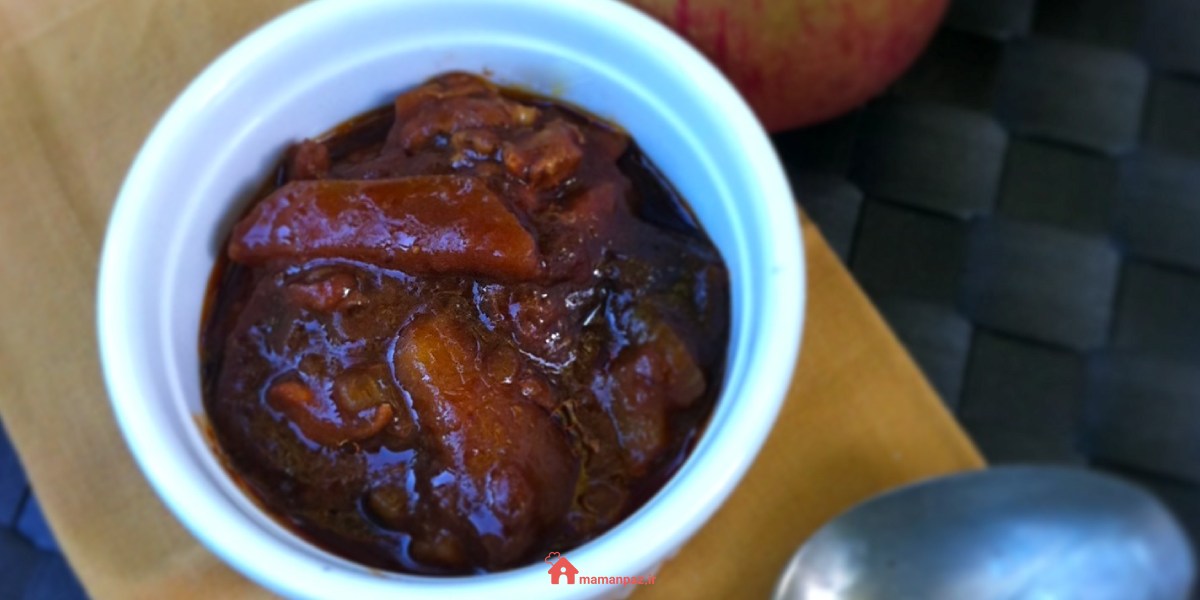 خورش سیب با رب انار